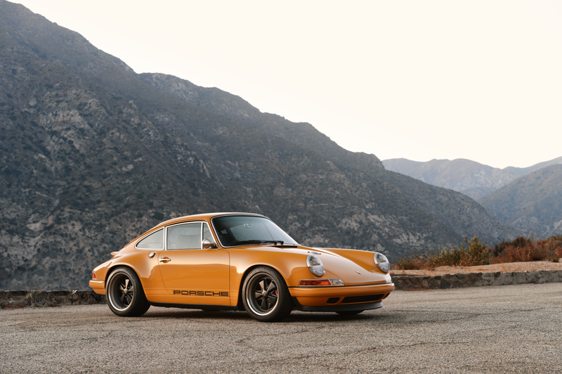 Illustration for article titled Drool All Over Yourselves At This Fantastically Orange 911 Reimagined By Singer